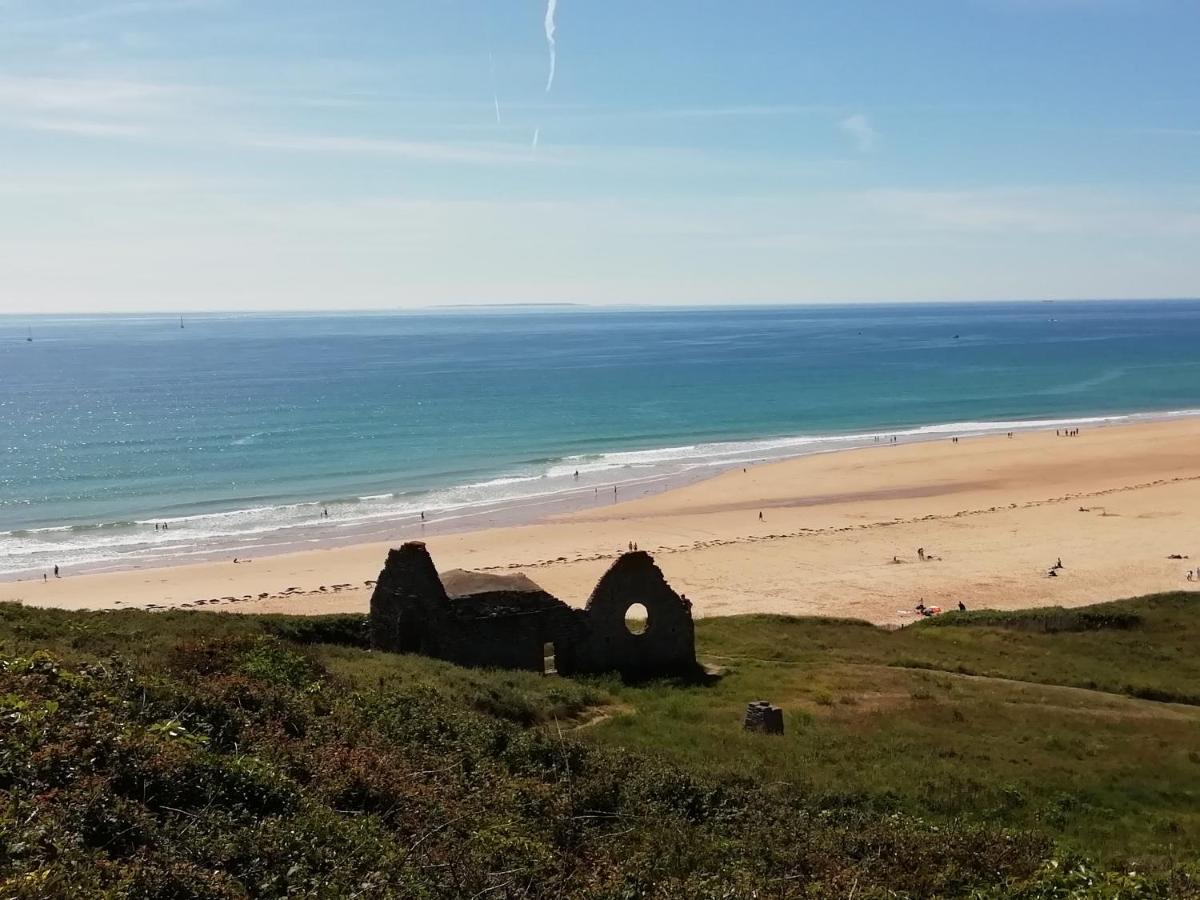Les Terrasses Du Chateau Barneville-Carteret Luaran gambar